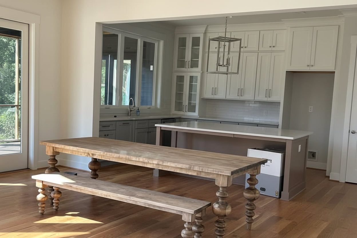 Austyn Turned-Leg Bench