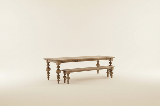 Austyn Turned-Leg Bench