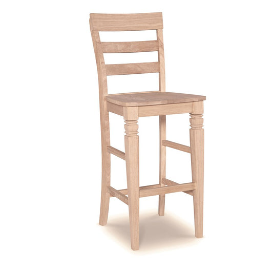 Fancy Ladder Back Stool
