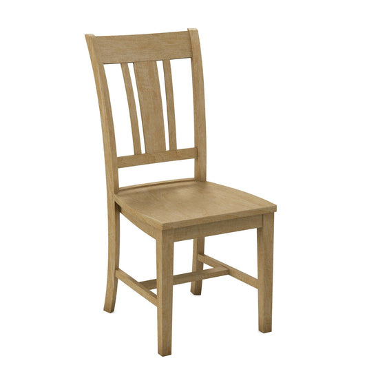 Modern Slat Back Dining Chair