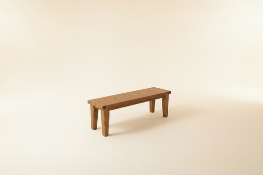 Tupelo Taper-Leg Bench