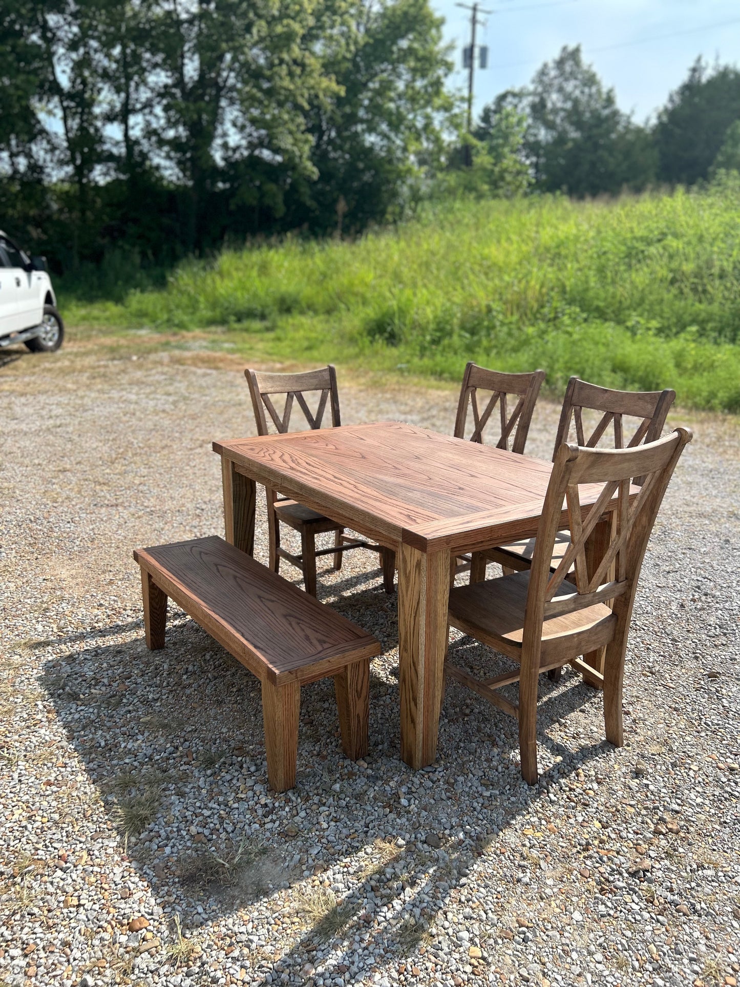 Tupelo Taper Legged Table