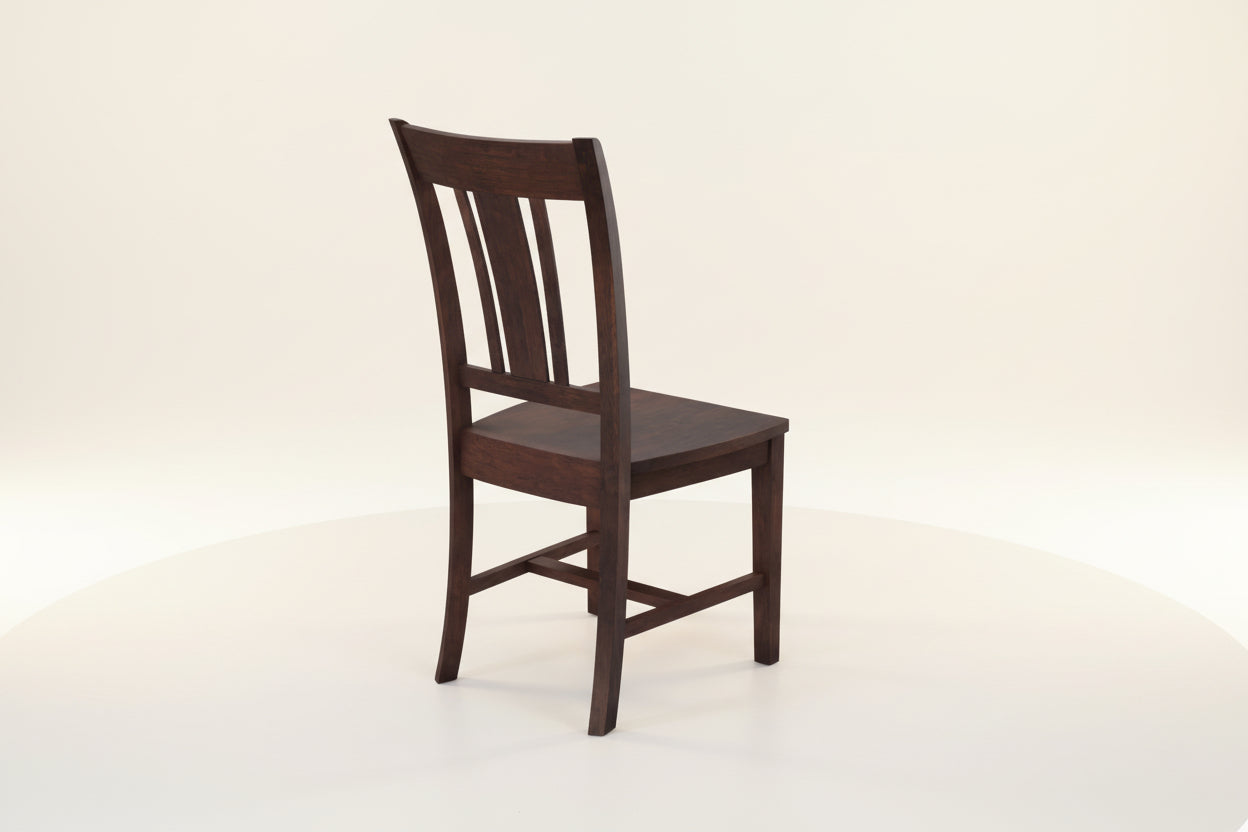 Modern Slat Back Dining Chair