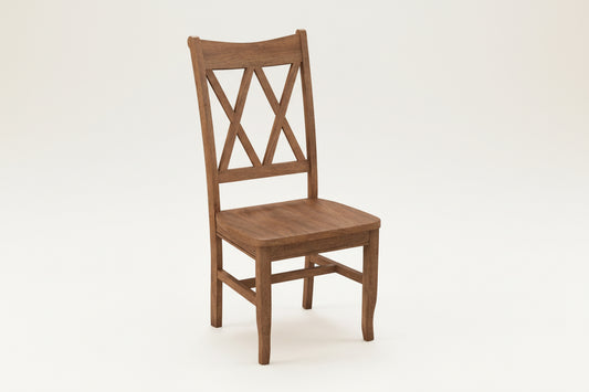 Double X Back Chair