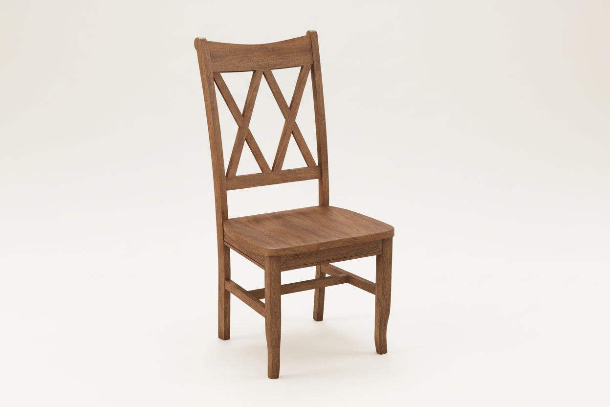 Double X Back Chair