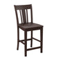 Modern Slat Back Dining Stool