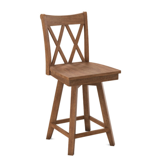 Double X Back Stool