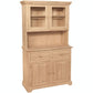 2 Door Server/Buffet With Hutch